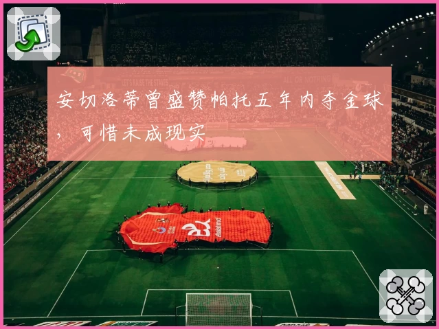 安切洛蒂曾盛赞帕托五年内夺金球，可惜未成现实